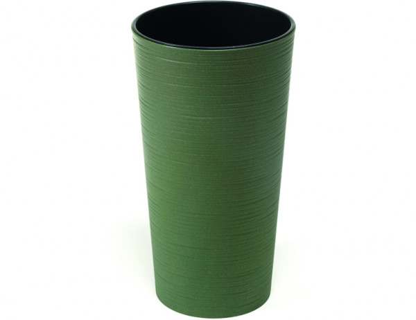 SIENA GARDEN Pflanzgefäß ECO Locon, grün, Ø 25 x 46,5 cm